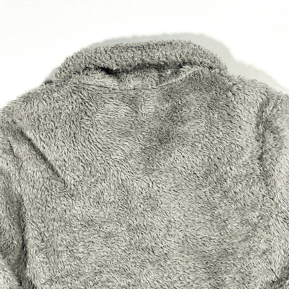 Patagonia Women’s Los Gatos Sherpa Fleece Cozy Pullover Gorpcore Gray Large - Picture 5 of 6